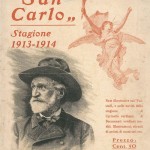 Rivista della stagione 1913-1914 Teatro San Carlo